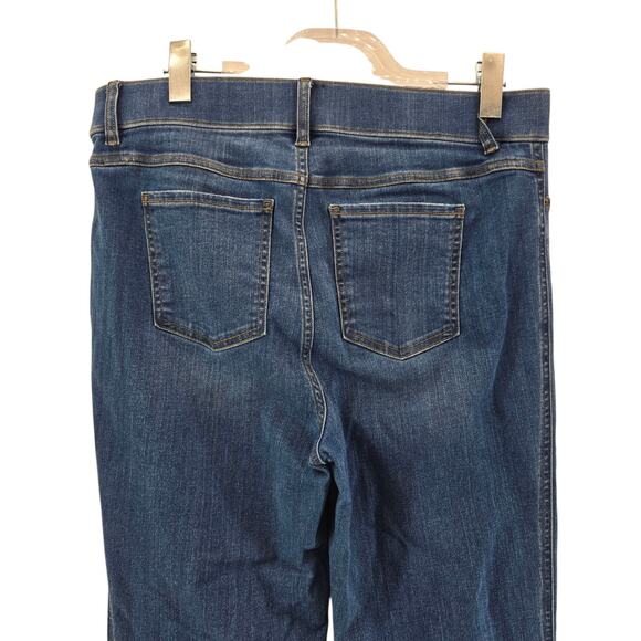 Spanx Jeans Womens XL High Rise EveryWear Flare Pull On Stretch Tall Comfort - Picture 6 of 11